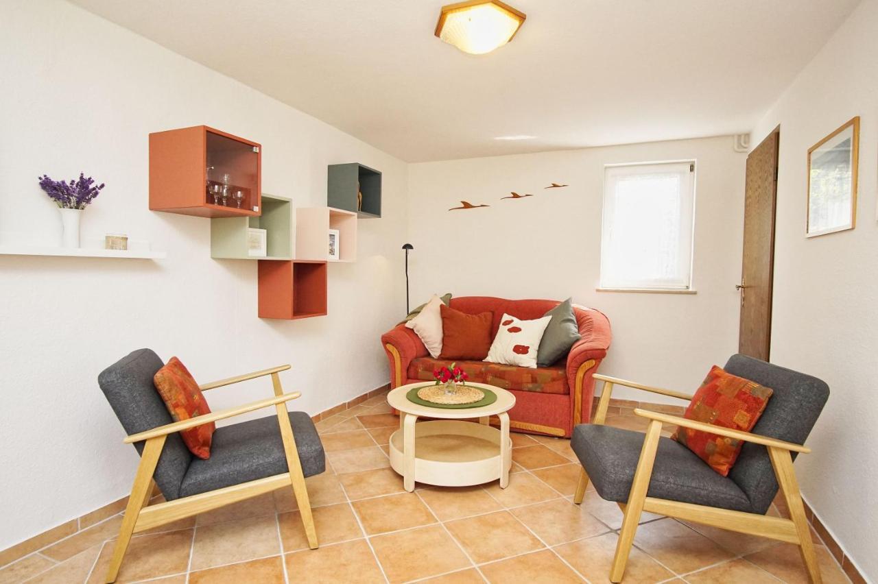 Zentral Aber Ruhig, Terrasse Mit Viel Gruen - Strandnahes Ferienhaus Luki Гёрен Экстерьер фото